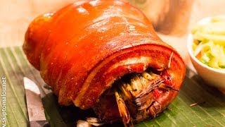 HOW TO MAKE THE BEST LECHON AT HOME [upl. by Yoral]