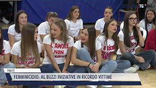 20241125 PRATO  FEMMINICIDIO AL BUZZI INIZIATIVE IN RICORDO VITTIME [upl. by Roldan]