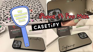 Casetify MagSafe Mirror iPhone 13 Pro Max Unboxing asmr [upl. by Benioff]