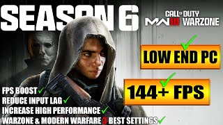 🔧 COD Warzone amp Modern Warfare 3 The Haunting Season 6 The Ultimate Lag Fix Guide For Low end pc ✔ [upl. by Ainaznat]