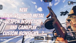 New PPSH41Liquid Metal CODM codmobile callofdutymobile [upl. by Ecirtnahs490]