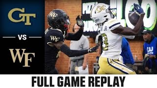 NCAA 25 Online Dynasty Gameplay Wake Forest  Georgia Tech [upl. by Laing509]