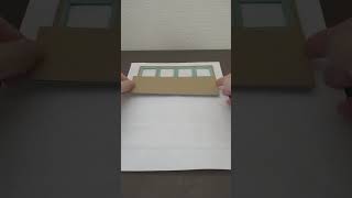 DIY Cartonnage gift box  from wrapping paper and cardboard  craft idea shorts cartonnage [upl. by Errehs]