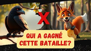 Le Renard et le Corbeau  Une leçon de ruse  Une faible de La Fontaine disney motivation [upl. by Leahsim]