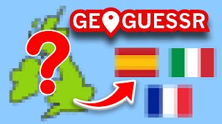 CAN YOU PLAY GEOGUESSR WITH 0IQ [upl. by Hallam]