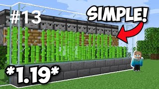 I UPGRADE MY SUGARCANE FARM MINECRAFT GAMING 13 [upl. by Neelrac]