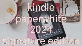 new kindle paperwhite 2024 vs old kindle paperwhite 2021 [upl. by Trojan]