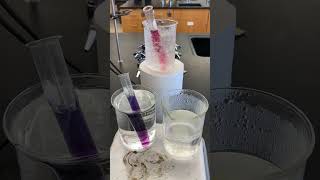 Cobalt II chloride in water amp HCl at different temperatures [upl. by Montano]