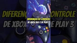 Diferenças entre o controle de Play 3 e 360 ps3 xbox360 [upl. by Winnick382]