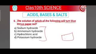 Acids Bases and Salts classes [upl. by Elenaj]