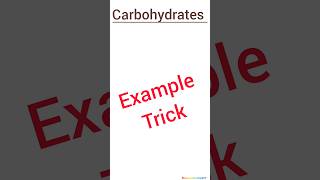 How to remember monosaccharides amp Disaccharides example TRICK SHORTS [upl. by Waers]