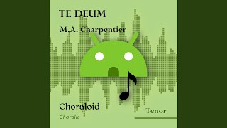 Te Deum 4  Pleni sunt caeli et terra Voice with metronome [upl. by Amleht]