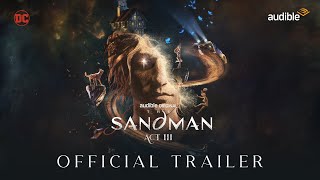 The Sandman Act III  Official Trailer  Audible  DC [upl. by Shiau]