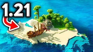 TOP 25 BEST SURVIVAL ISLAND SEEDS For MINECRAFT 121 Minecraft Bedrock Edition Seeds [upl. by Ellenwahs]