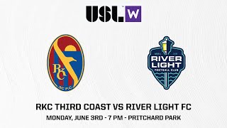 RKC Third Coast vs River Light FC 2024 USL W League [upl. by Anilah]