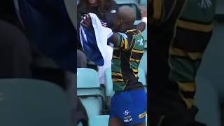 The most outrageous celebration you’ll ever see 😂 🎥 DHL Stormers rugby rugbyunion [upl. by Ahsakat]