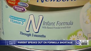 Nationwide shortage of baby formula Nutramigen leads to struggles for families [upl. by Siuqram]