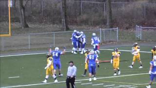 Bol dOr RSEQ Football Collégial 1 Notre Dame de Foy vs Champlain Lennoxville 2015 11 14 Résumé [upl. by Anec]