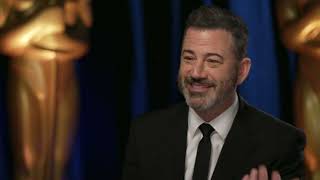 Oscars 2024 Jimmy Kimmel on why he returned to host Oscars hint Barbie and more [upl. by Fabria]