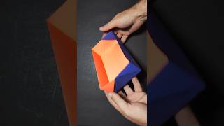 Como fazer uma Caixinha de papel em Origami  Bicolor   Nível Fácil [upl. by Rrats]