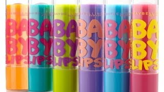 Review de todos mis BABY LIPS de MAYBELLINE  Protectores labiales BABYLIPS Fit antishine Stick [upl. by Aihsile873]