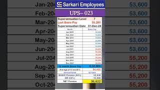 UPS  023 44 Pension Calculation [upl. by Domenech811]