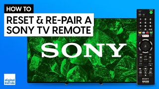 Sony TV Remote Not Working How to RePair with Bluetooth [upl. by Atalayah]