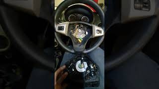 How to remove the steering wheel vauxhall corsa D [upl. by Eliak]