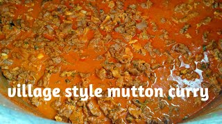 Village Style Mutton Curry  Mutton Curry In Village Style  ఆంధ్ర స్టైల్ మటన్ కర్రీ [upl. by Nnave]