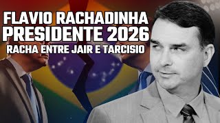 PLANO SECRETO DE FLÁVIO BOLSONARO PARA 2026 JAIR E TARCÍSIO EM CONFLITO [upl. by Graham844]