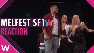 Melodifestivalen 2019 Wiktoria and Mohombi win SemiFinal 1 REACTION [upl. by Glenden]