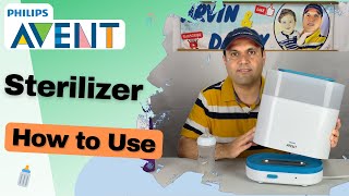 Philips Avent Sterilizer How to Use 3in1 amp 4in1 Electric Steam Sterilizer ReviewUnboxing [upl. by Salli]