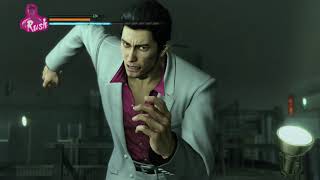 Yakuza Kiwami Abandoned Building Long Battle amp Arase Boss Fight No Damage [upl. by Nelluc793]