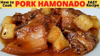 PORK HAMONADO  EASY and Quick Pork Recipe  Hamonadong Baboy  Pinatuyong Pork Hamonado [upl. by Kirstyn]