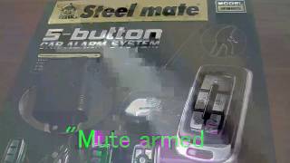 The voice warning of steelmate 838G [upl. by Karilynn]