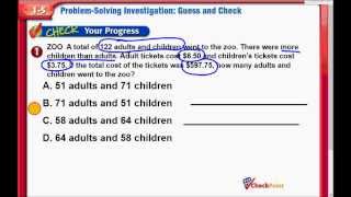 Guess amp Check Method  Middle School Math [upl. by Kingston]