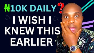 How To Make Money Online In Nigeria With Your Phone — ₦10k PER DAY GUARANTEED [upl. by Rentschler658]