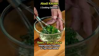 Basic Tartar Sauce Recipe  Tartare Sauce [upl. by Yartnod818]