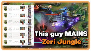 This Guy Only Plays ZERI JUNGLE  Sylas Highlights  League of Legends [upl. by Eam]