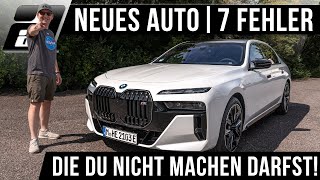 7 NO GOs bei Neuwagen  So machst du es richtig  asphaltart Wissen [upl. by Neeleuqcaj]