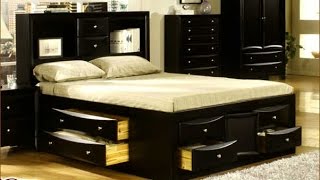 King Size Bed Frame With Drawers Ideas [upl. by Ecerehs383]