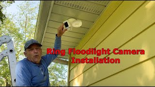 How To Install A Ring Floodlight With Camera [upl. by Nevyar]