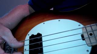 Musicman Stingray Bass weak G string fix [upl. by Manas]