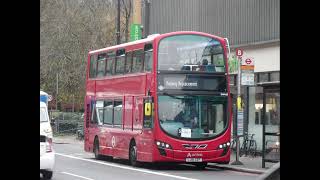 Wright Pulsar Gemini VDL DB300 Arriva London DW463 LJ61CEF on a LOS RR at Highbury amp Islington Stn [upl. by Ludovick626]