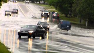 Flood on Warren Rd in Dearborn Heights MI [upl. by Laws]