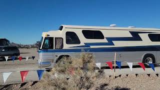 Another Bus leaves the 2023 BCI Quartzsite Rally in January [upl. by Aciemaj]