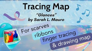 Peaceful Doodle and Tracing Activity  Glances by Sarah L Mauro  Musical Song Map [upl. by Marbut]