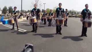 Chino Hills HS 2014 Drumline In The Lot  WGI Western Championships [upl. by Tay]