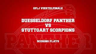 U19 Viertelfinale Düsseldorf Panther vs Stuttgart Scorpions [upl. by Iohk]