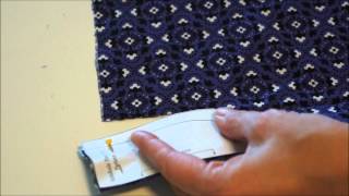 Step 1  Cutting Armholes in Pillowcase [upl. by Anilasor540]